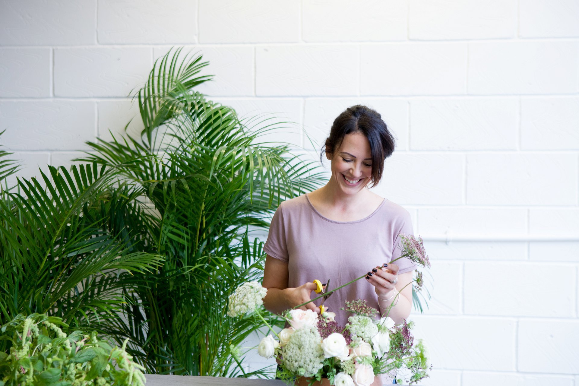 London brand photography - London florist photography - Emma Soulsby Flowers - Images by London brand photographer AKP Branding Stories