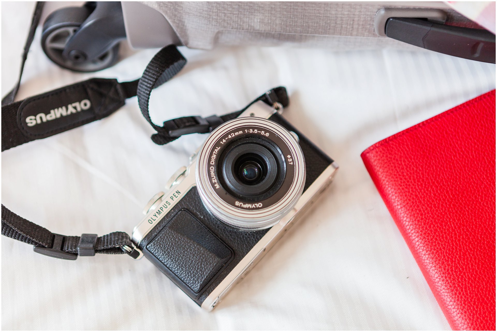 camera to take on your honeymoon, styled product photography