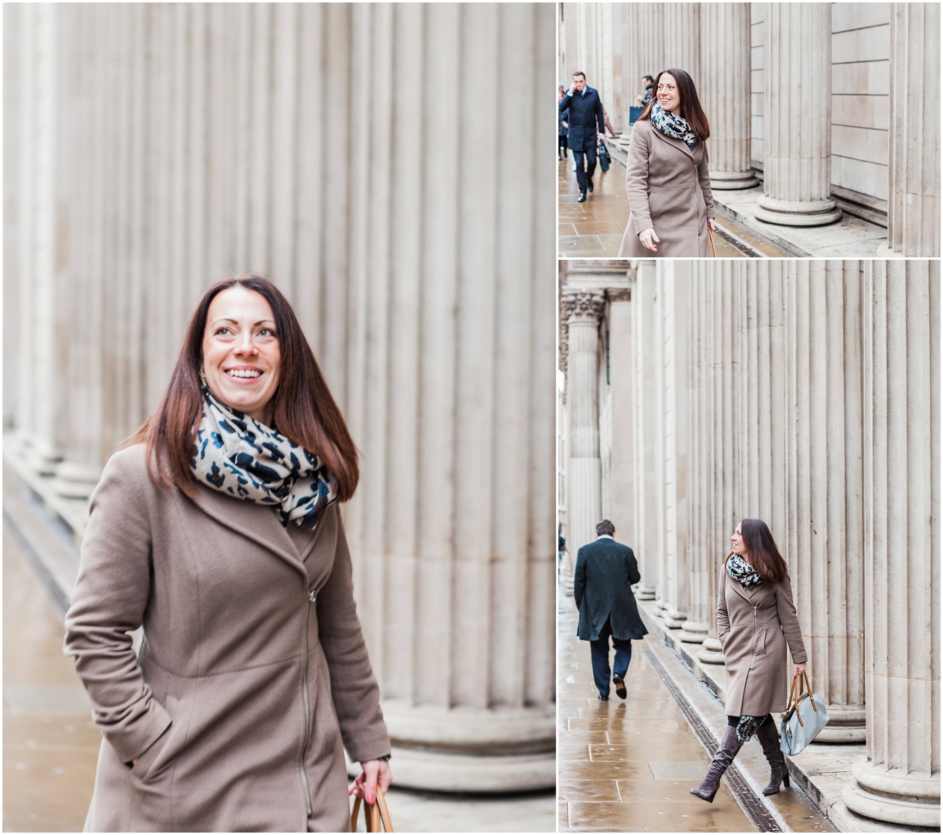 London brand photos in the City of London of business consultant Katherine Allan.  Images by London Brand Photographer AKP Branding Stories