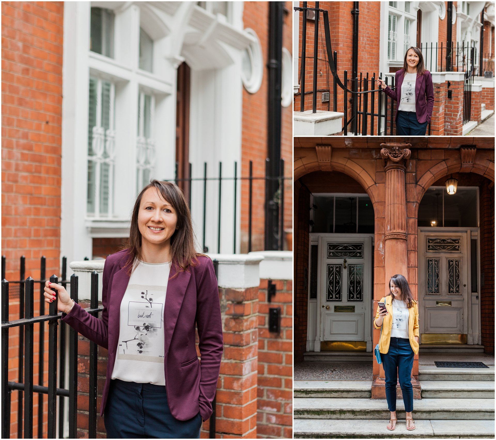 Lifestyle brand shoot with business coach in London. Images by London branding photographer AKP Branding Stories