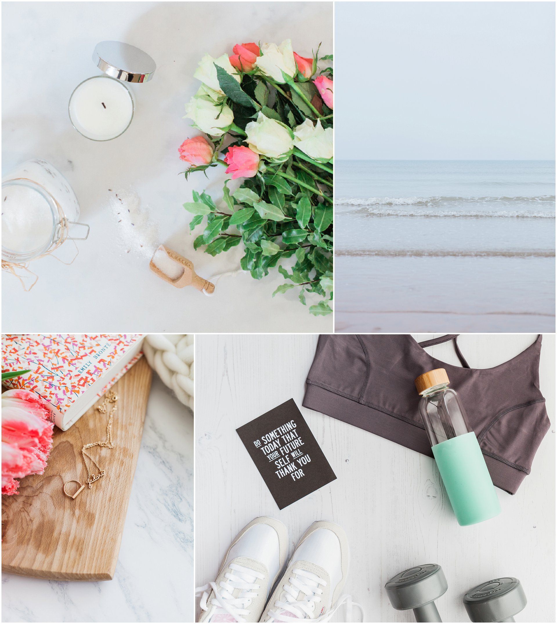 A selection of wellbeing stock images by London stock photographer and brand photographer AKP Branding Stories - stock photography trends
