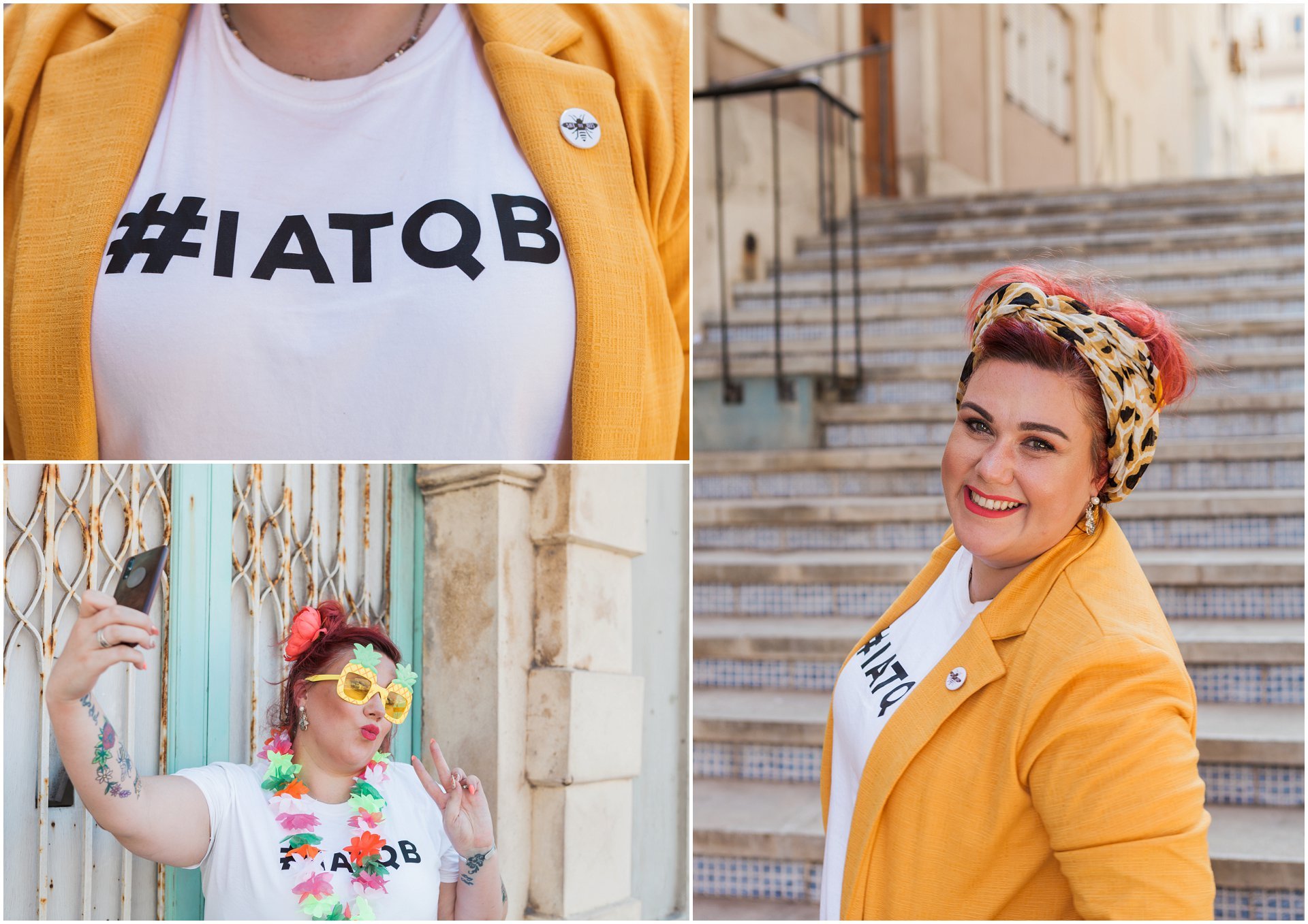 Brand shoot in Malta with speaking coach Dani Wallace. Images by destination brand photographer AKP Branding Stories