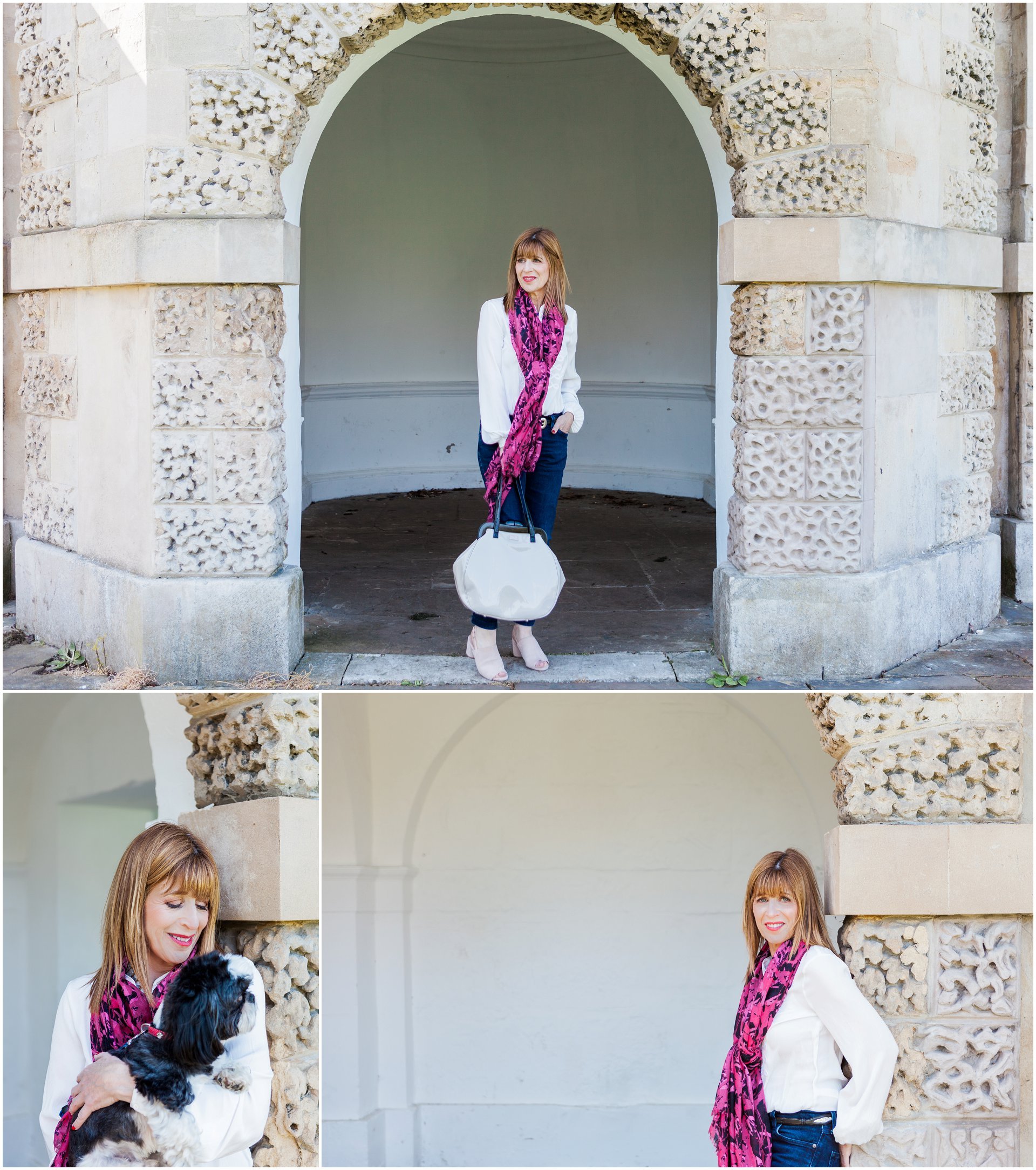 London brand shoot with Annie to help her feel confident in front of the camera.  Images by destination brand photographer AKP Branding Stories