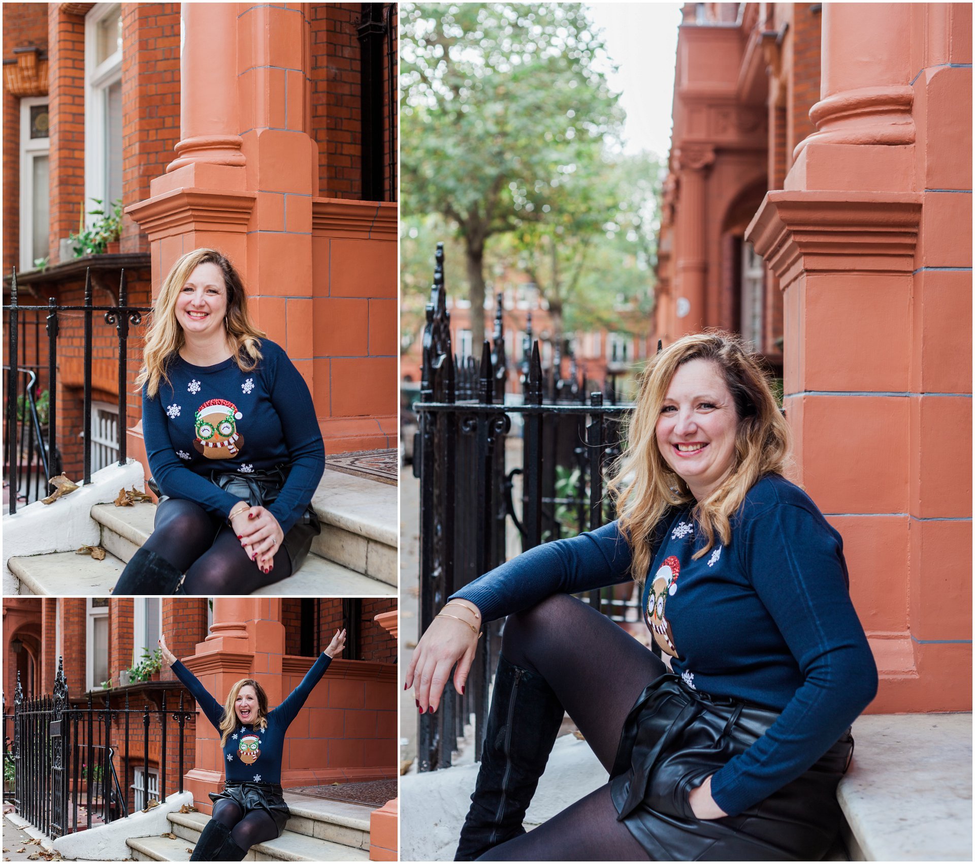 Christmas London brand portraits with Shelly Shulman Strategy. Images by London brand photographer AKP Branding Stories