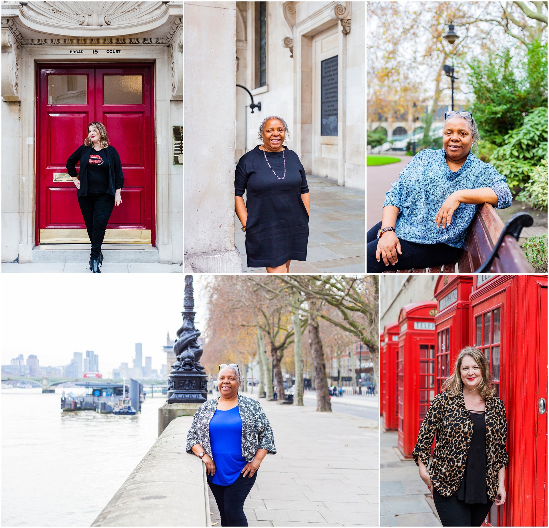 Female entrepreneurs having their London brand shoot in Covent Garden.  Images by London brand photographer AKP Branding Stories