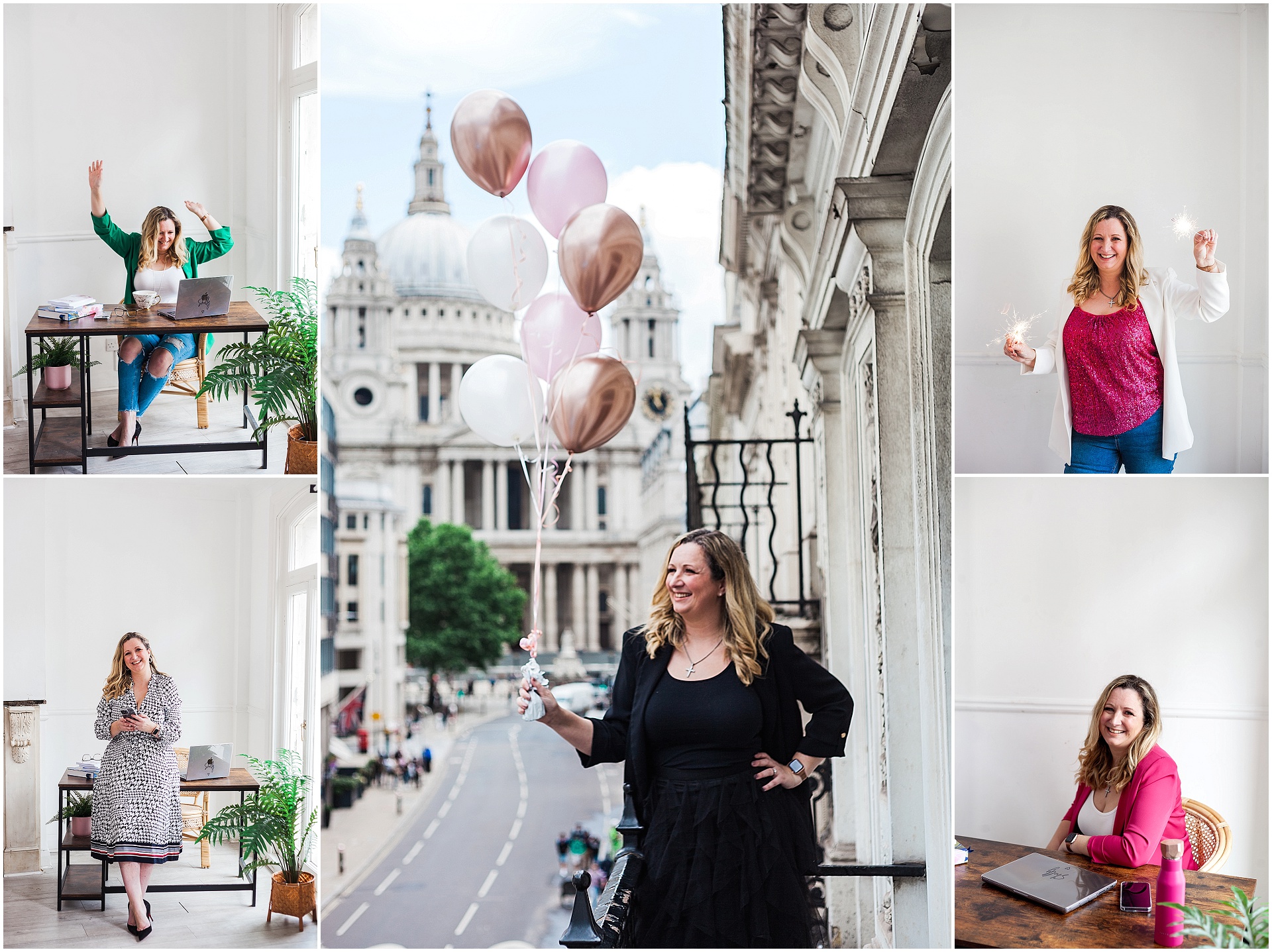 Lifestyle brand images of business owner Shelly Shulman. Images by London brand photographer AKP Branding Stories