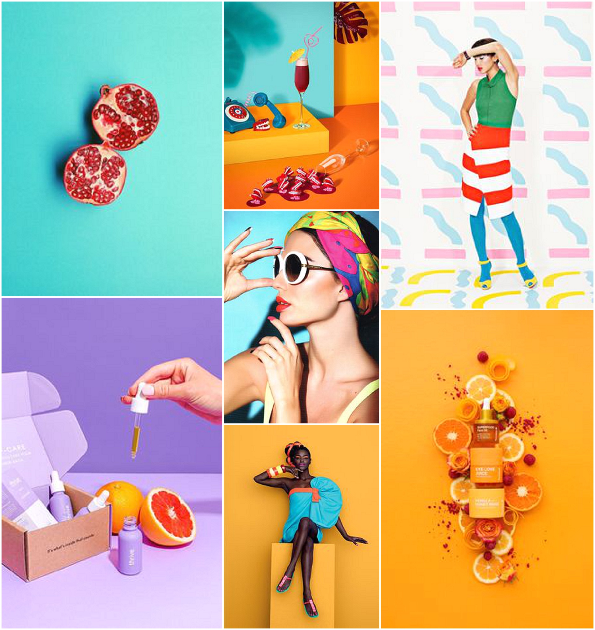 Brighten up your brand with colour pop photography by AKP Branding Stories.