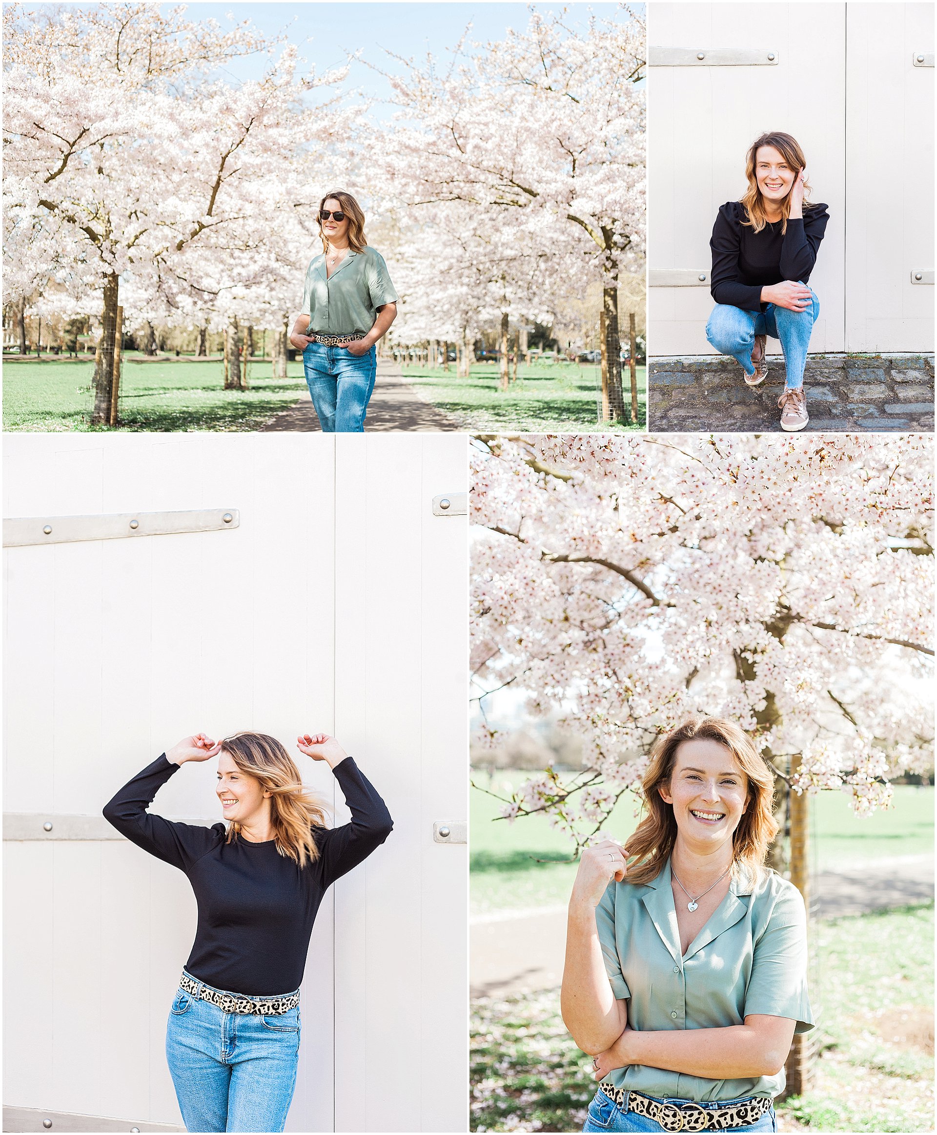 Beautiful Spring Brand Shoot in London with AKP Branding Stories.