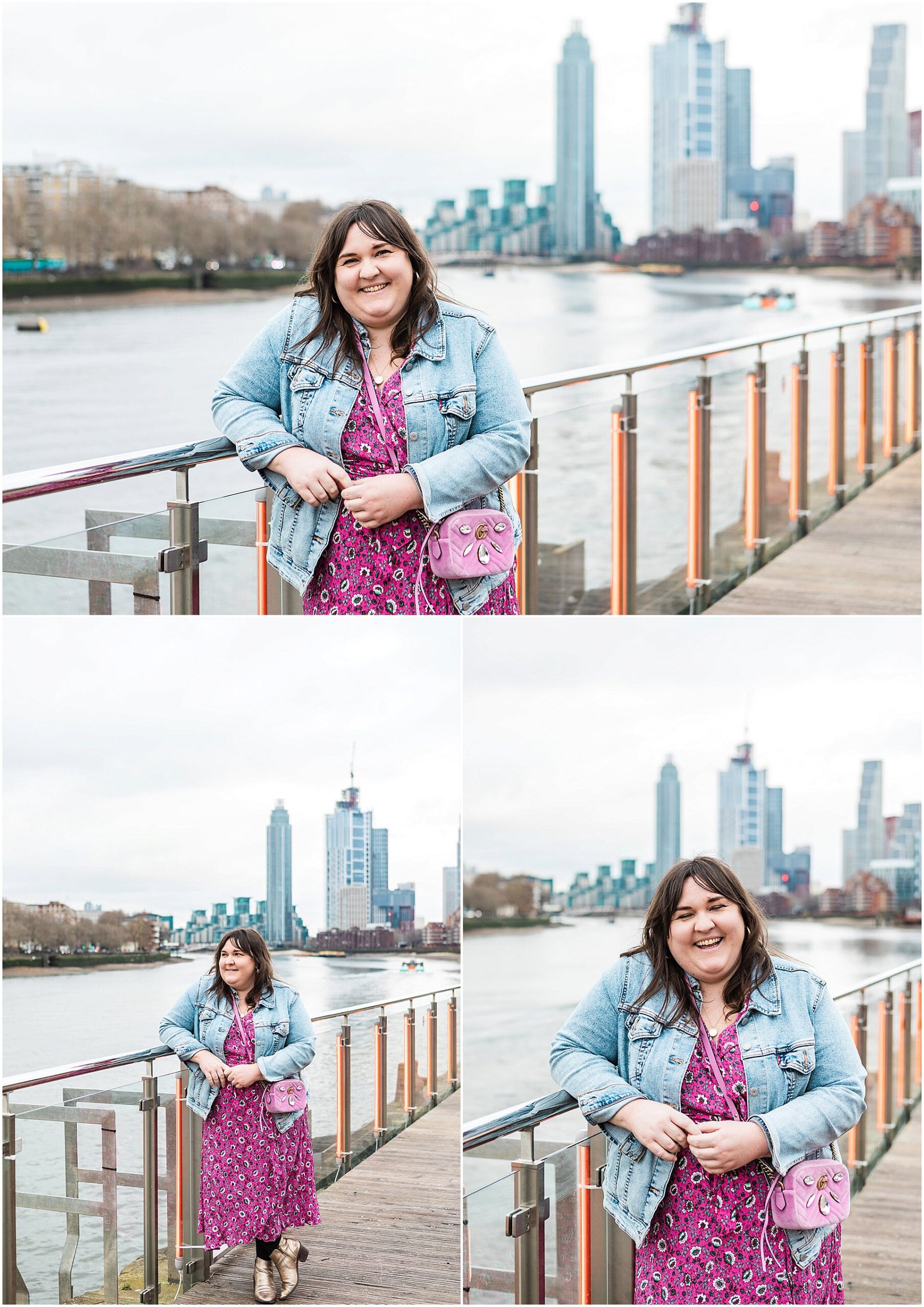 Brand images of Fiona, owner of The Podcast Expert in London on a Group Shoot Experience by AKP Branding Stories